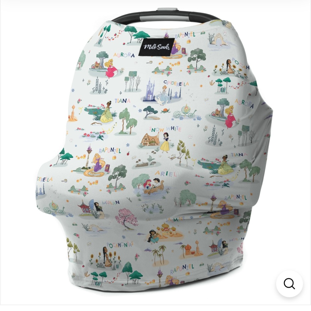 Milk snob enchanted kingdom cover and blanket